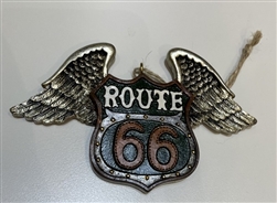 Rt 66 Winged Ornament