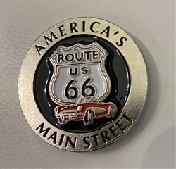 Rt 66 Coin Magnet