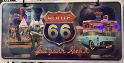Rt 66 License Plate
